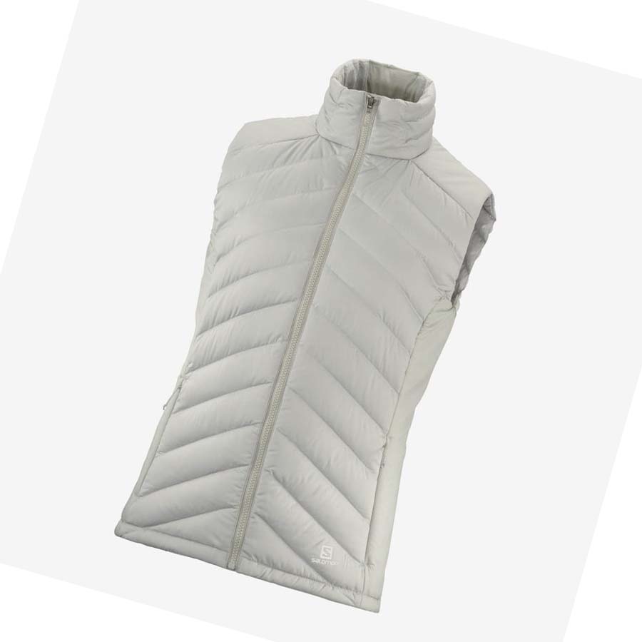 Chaquetas De Esquí Salomon ESSENTIAL XWARM DOWN Mujer Plateados | MX 2422WNB